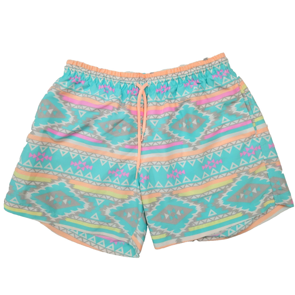 Chubbies Swim Trunks Men's Medium Retro Print Board Shorts Beach Summer
